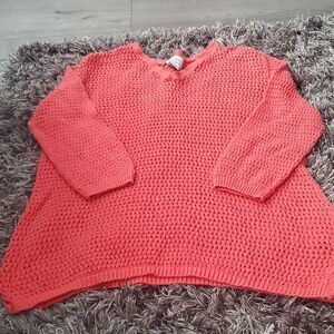 Sag Harbor Loose Knit Sweater